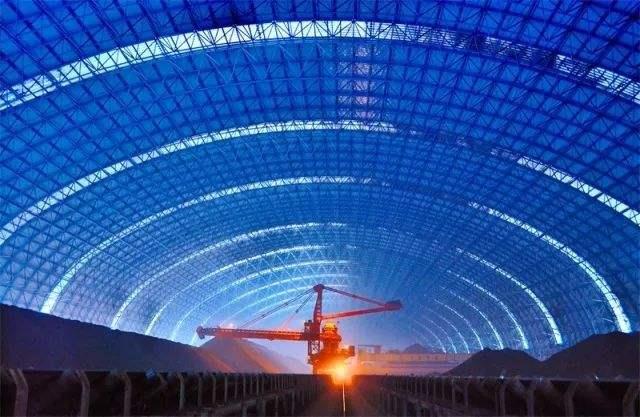 榆林亿优钢构工程师为您解析原料场封闭技术的特点和类型