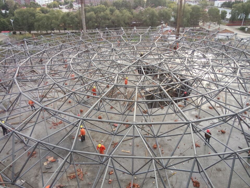 榆林全民健身中心网架